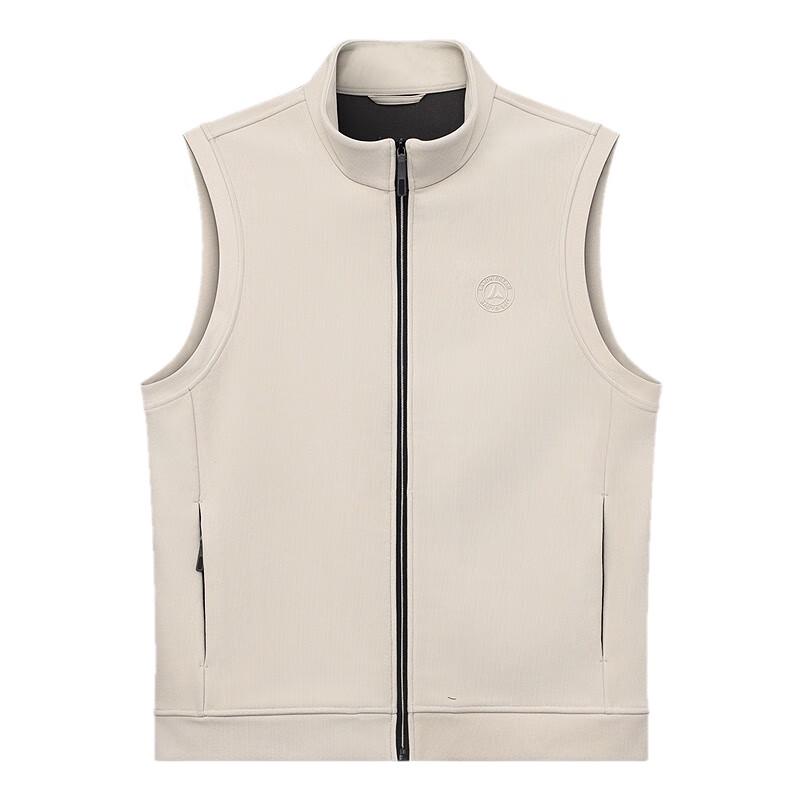LEXTON Men's Stand-Collar Zipper Vest