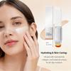 Color-Changing Foundation Stick, Dual-Ended Korean Skin Care Foundation Stick, Detachable Brush, Full To Medium Coverage Base Hydrating Makeup Portabl