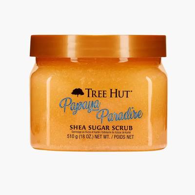 Cukrový peeling Tree Hut Papaya Paradise s bambuckým olejem 510 g