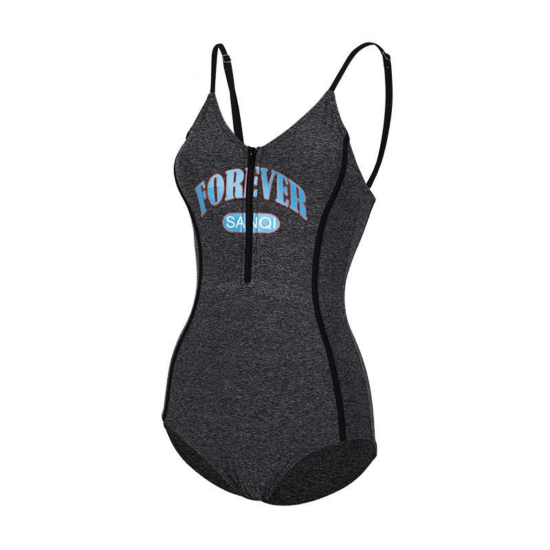 Racing Swimsuit Women's One-piece Triangular Belly Cover Slimming Sexy Swimming Pool Hot Sports Suit
