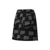 Puma Downtown Skirt Logo Print Elastic Waist Comfortable Casual Skirt Women Skirts Black 537635-01