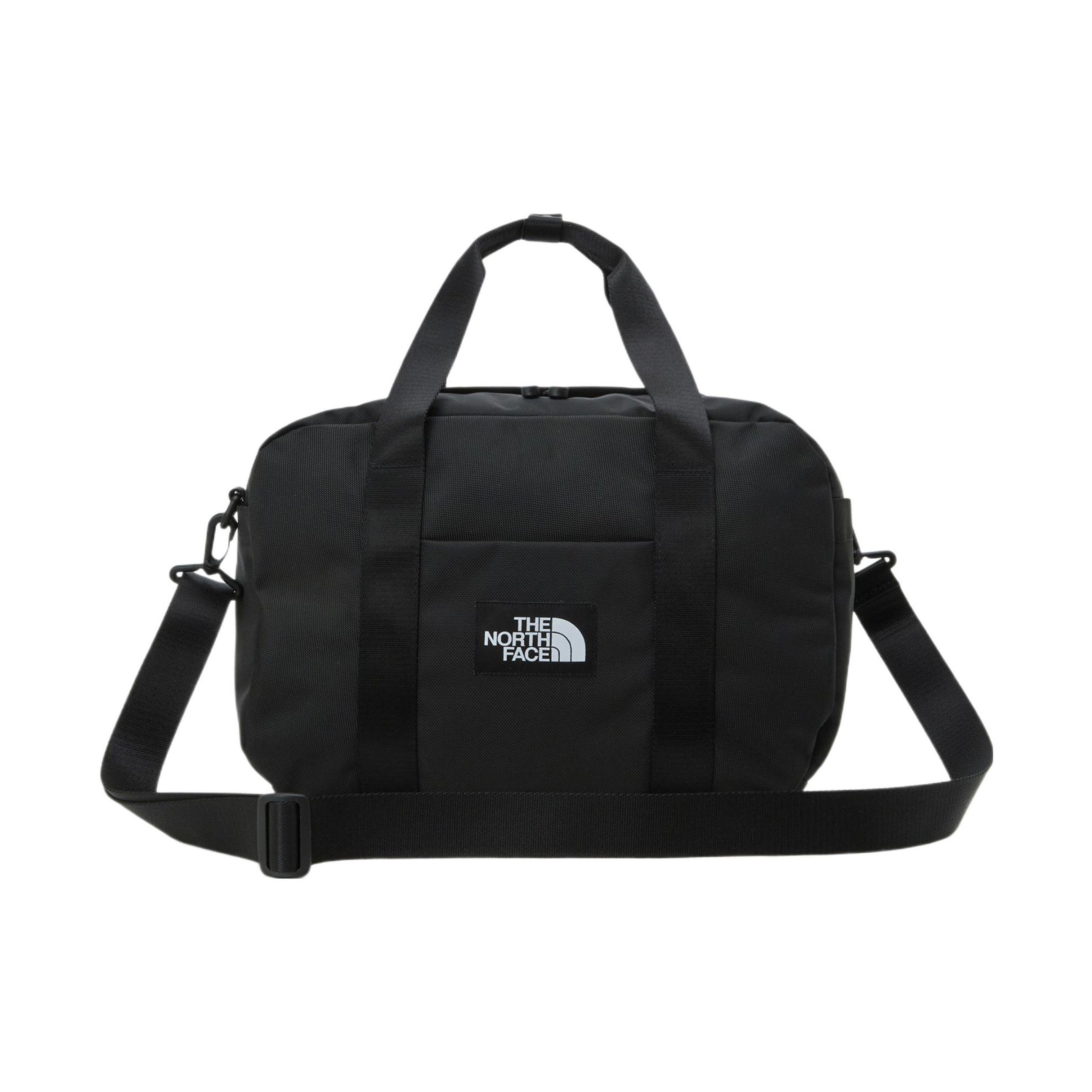 The North Face 20L Logo Zipper Tote Shoulder Crossbody Outdoor Bag Unisex bags Black NN2FP77A Black