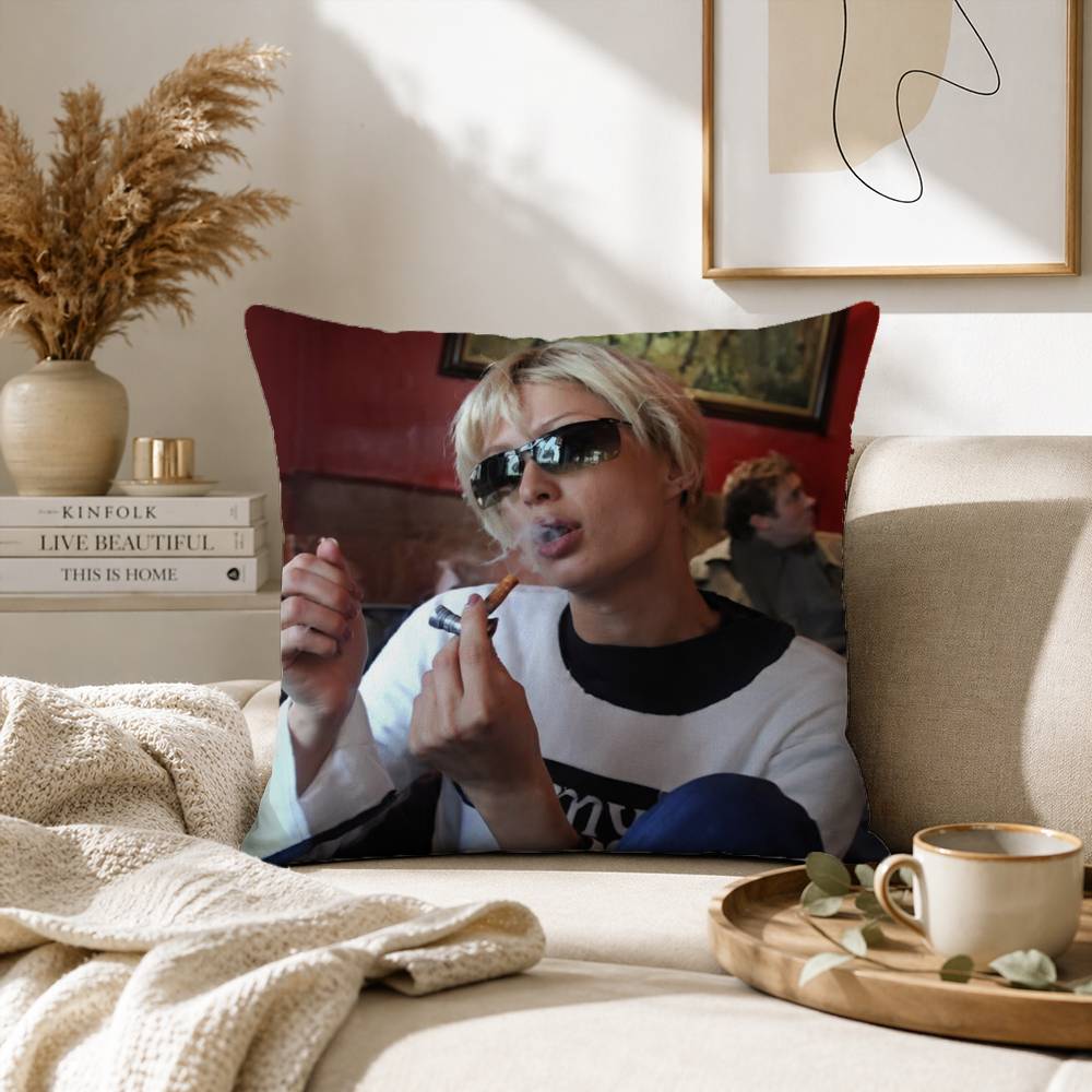 Paris Hilton Got Blow Pillow Case for Sofa Living Room Home office Decor Protective Cover