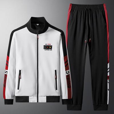 Men's New Sportswear In Spring And Autumn Two-piece Running Suit