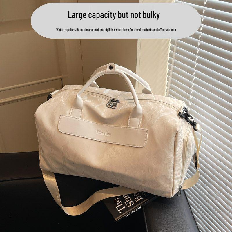 Unisex Travel Bag: Large Capacity, Dry/Wet Separation, Lightweight for Short Trips, Sports, Yoga, and Fitness.