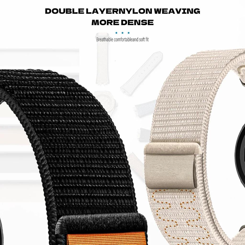 22mm 26mm Nylon Quick Fit Strap for Garmin Fenix 7X 7 Pro Fenix 6X 6 5X 5Plus Tactix 7 Forerunner 965 955 Enduro 2 Loop Band