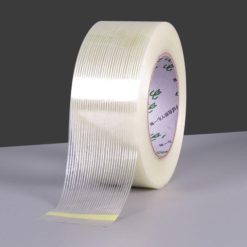 50M Strong Glass Fiber Tape High Temperature Resistant Non-Marking Stripe Tape