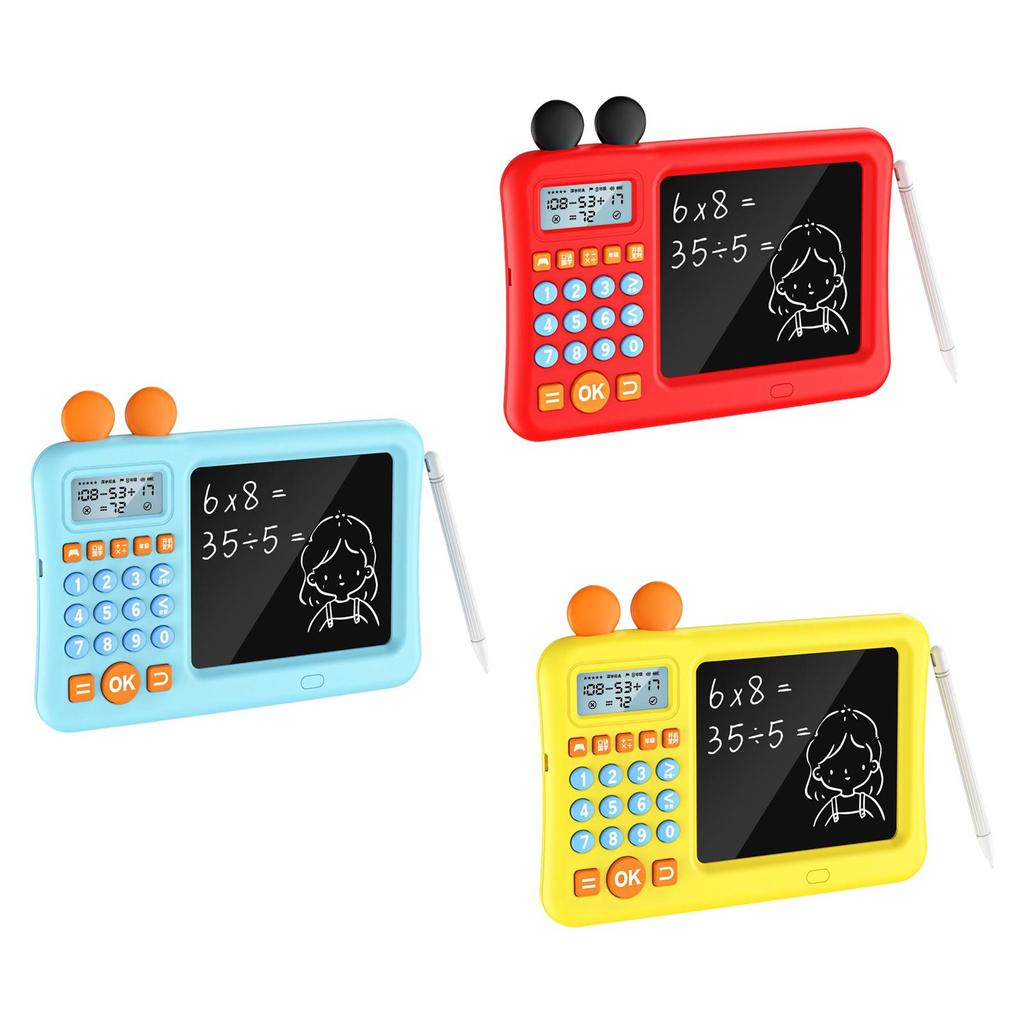 Maths Teaching Calculator Mathematics Learning Aids for Children Students blue