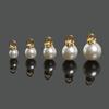 10pcs Multi Size ABS Imitation Pearl Charm Beads for Bracelet Necklace Headdress Jewelry Making DIY Earring Findings