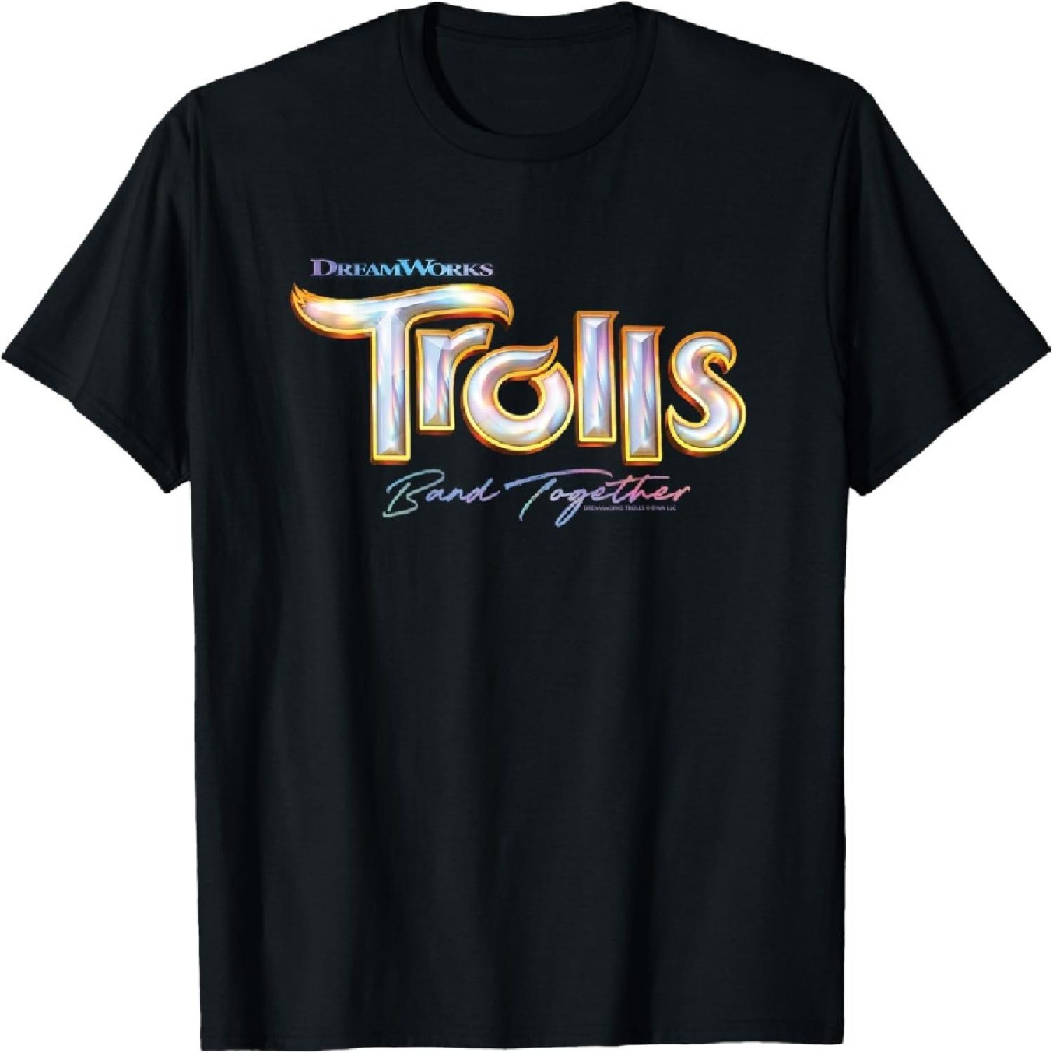 DreamWorks Trolls Band Together Movie Logo T-Shirt XXXXXL разноцветный
