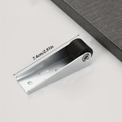 4 Wheels for Furniture Sliding Track Pulleys Silent Vertical Micro Furniture Moving Bearing Rebar Universal RV Furniture Parts