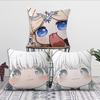 Game Wuthering Waves face Q-version cushion cover Pillow Cover Decoration Room Home Sofa living Office Car Nordic Simplicity