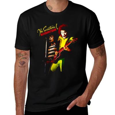 The Sensational Alex Harvey Band T-Shirt Man T Shirts High Quality Luxury Brand Man T Shirt Cotton T-Shirt