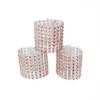 STRASSED NAPKIN HOLDER FOR HOLIDAYS WEDDING DINNERS NAPKIN HOLDER Fabric Napkin Holder Cloth Napkin Ring
