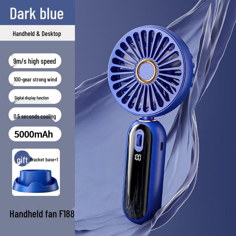 JINGRUIXIANG Portable Mini USB Rechargeable Handheld Fan