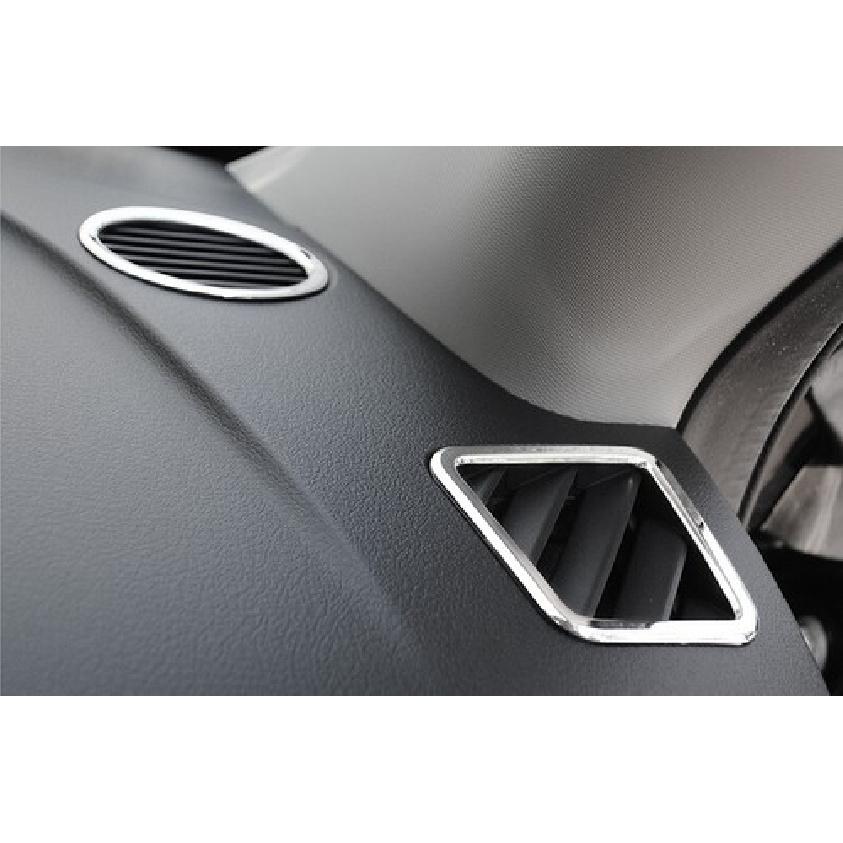 Dashboard L&R Air Outlet Vent Cover For Jeep Patriot Compass 2011-16 Bright Red