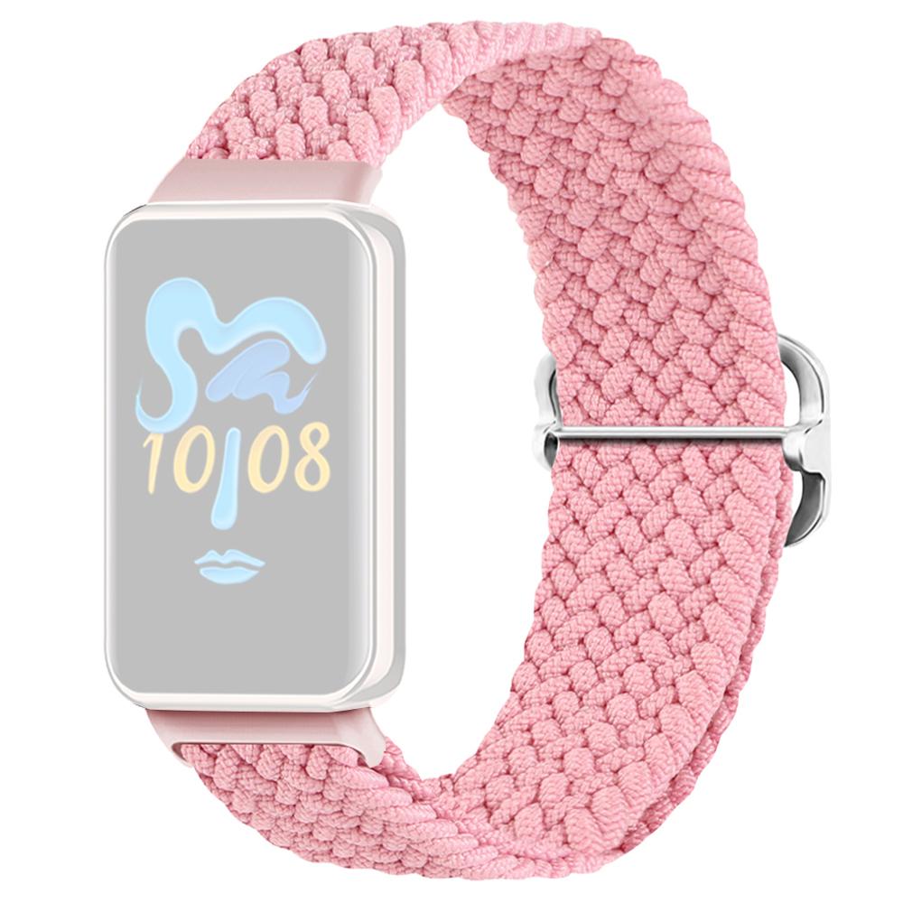 For Honor Band 9 Braided Watch Band Adjustable Nylon Stretchy Sport Replacement Strap