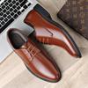 Men'S New Business Leather Shoes Soft Soled Work Footwear Outdoor Non Slip Formal Shoes Fashion Casual Male Shoes  Homme