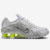 Nike Shox R4 W Shox R4 Size White/Metallic Silver/Volt/White AR3565-102 22.5cm
