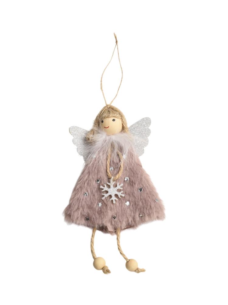 Christmas Angel Doll Pendant Xmas Tree Hanging Plush Table Decor Party Ornaments For Home Ornaments/Christmas Table Decorations