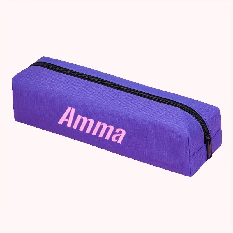 Customization of Personalized Gifts Large Capacity Student Pencil Case Storage Simple Students Convenient Stationery Bag