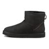 UGG Classic Mini Deco Snow Boots 'Black Grey' 1003945-BLK