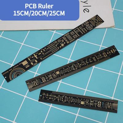 3 tip Çok Fonksiyonlu PCB Cetvel ölçme aracı Direnç Kapasitör Çip IC SMD Diyot Transistör 15/20/25 cm Arduino için