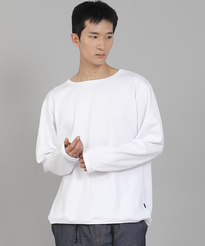 Seinteukeulu Plain R-Neck Sweatshirt Rrs-873 White