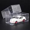2/5Pcs 1:64 Car Model Display Box Transparent Protective Case Pvc Dust Cover Storage Holder