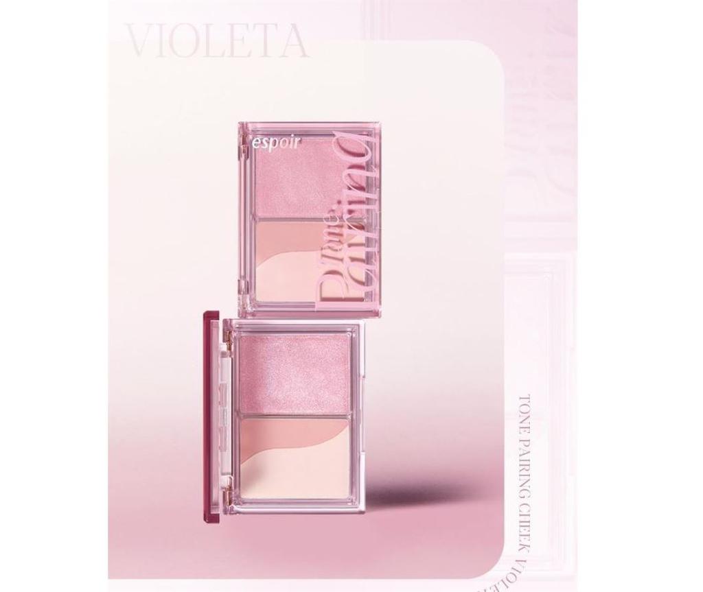 Espoir Tone Pairing Cheek 9.6g — Dual-Tone Blush for Natural Dimension & Radiance