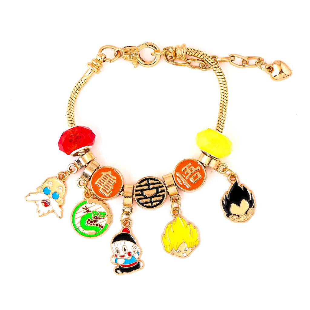 

Dragon Ball Z Cartoon Pendant Hand Chain With Alloy Material For Gift Promotion