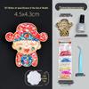 DIY Perlmutt Brooch Haarnadel Set: Schmetterlingsbasis für handgemachtes Drachenbootfest-Geschenk