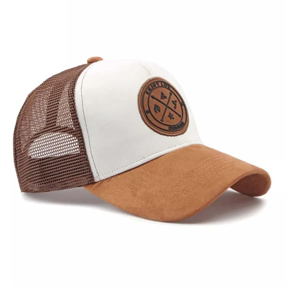 Breathable Mesh Peaked Cap Adjustable Women Sunshade Hat Trendy Men Baseball Hat Outdoor