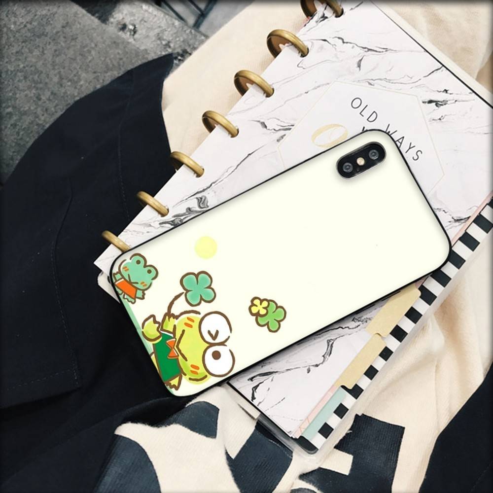 Cute Cartoon K-Keroppis For Iphone 17 16 15 14 11 12 13 Pro Max Plus Case Cute Art Phone Cover