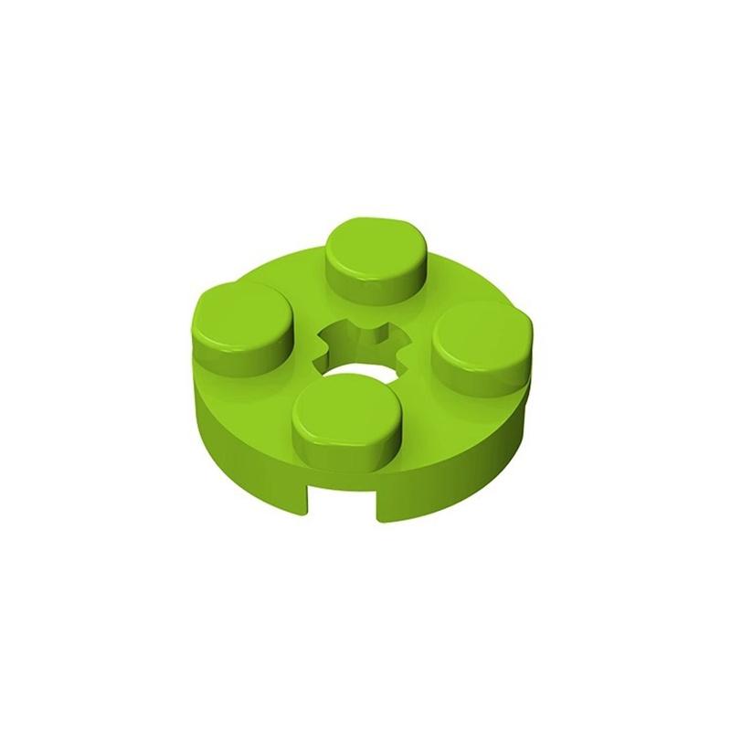 Non-Toxic 10Pcs 4032 3/4 Circular Plate Building Block Moc Color Compatible With Brick Diy Children'S Toy Assembly Box