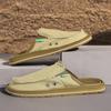 Fashion High-quality Men's Shoes,Breathable Canvas Shoes,lightweight Soft Soled Handmade Cloth Shoe,summer Casual Shoes Zapatos Casuales