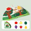 Baby Early Education Cloth Book 3D Touch Interactive Book Anti-Tear Toy Book Montessori Sensory Toys 0-6 Months Babies
