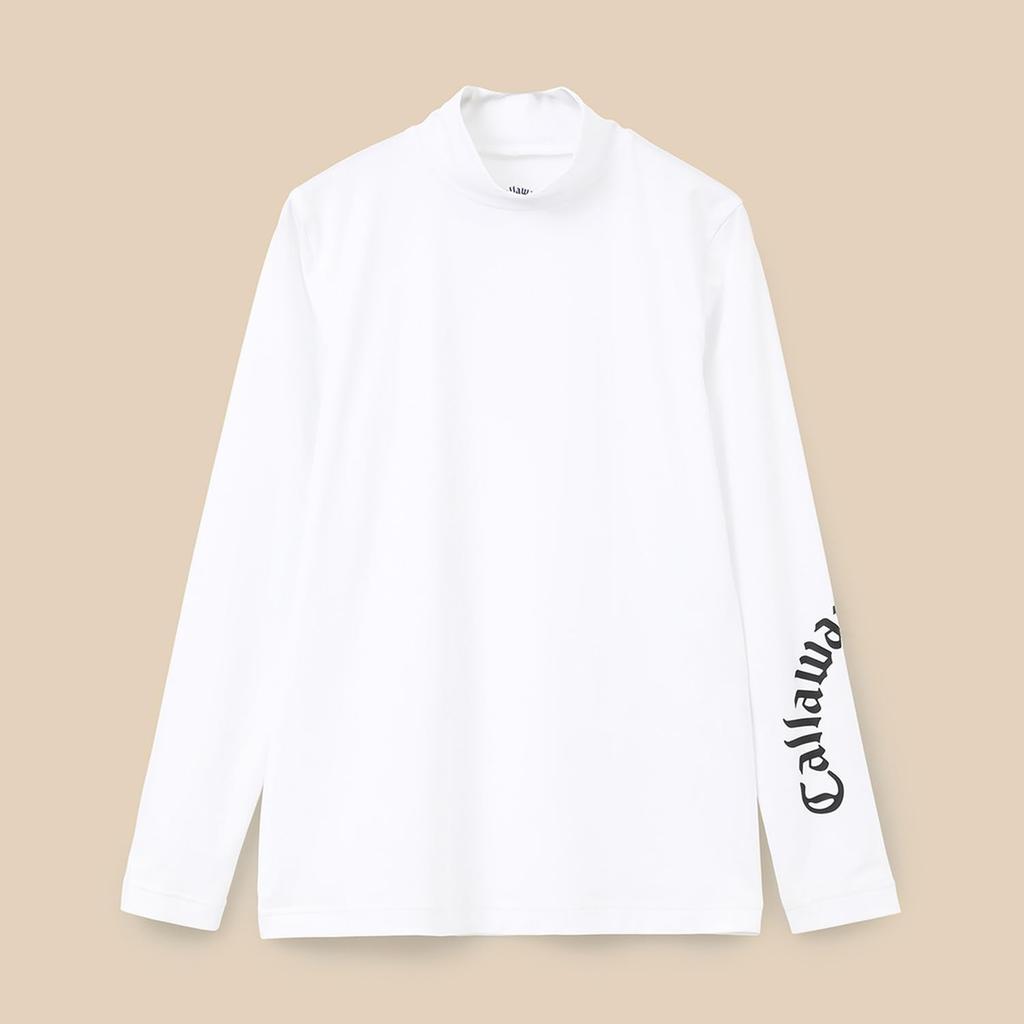 Long Sleeve High Neck Shirt Innerwear M [Callaway] Women's HI-NECK SHIRT/Golf 24SS_1030_White