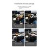 Car Cup Holder Expander Multi-Function Drink Holder with Food Table 360-Degree Adjustable Base Tray for Snack