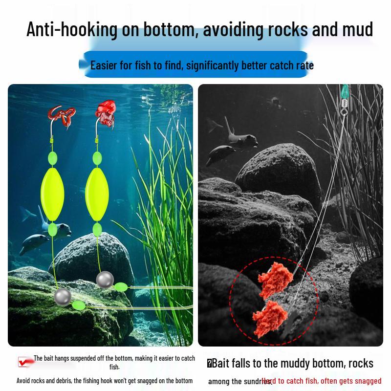Double Hook Fish Leader - Cheng Ou Li Iseama Water Monster Sea Rod Rig