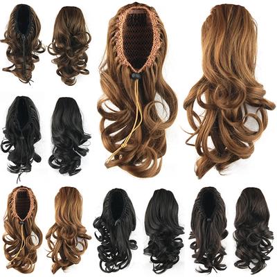 Women Synthetic Hair Ponytails Pony Tail Clip In Hair Extension