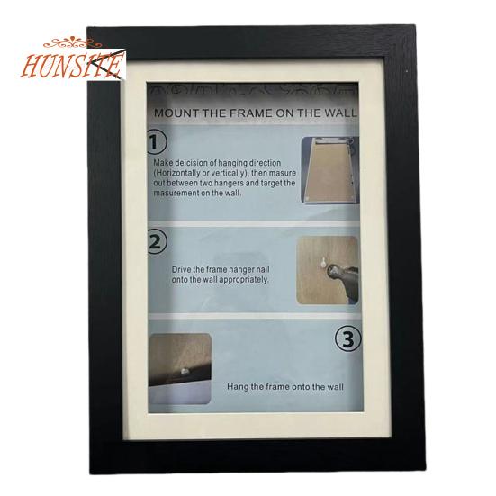 Dětský umělecký rám, přední otevírací rámeček, nástěnná dekorace se snadnou instalací