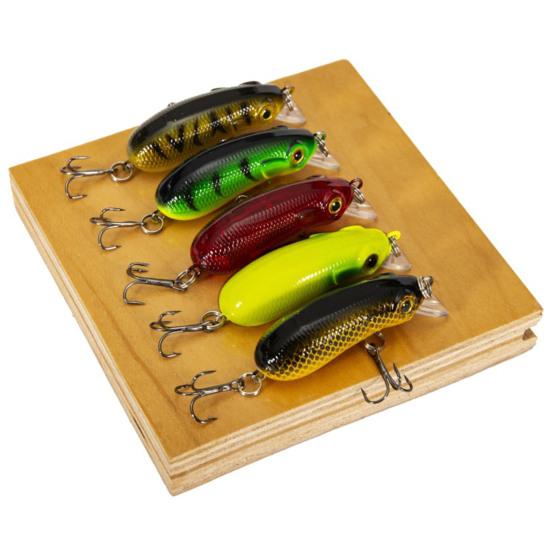 MUQZI Akcesorium Sportowe 5cm Profesjonalna Przynęta Sztuczna Stabilna Długa Żywotność Odporna na Korozję