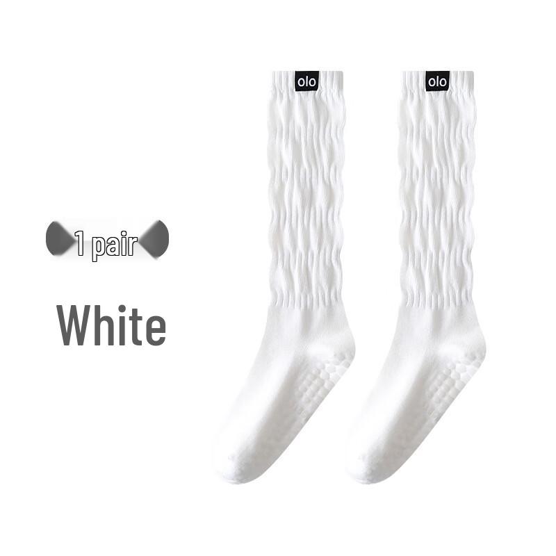Women s Non-Slip Yoga Pilates Crew Socks EU 36-41 (3 Pairs)