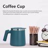 Sturdy 420ml Mug Sturdy Anti Slip Handle Thermal Cup Eak Proof Sealed Lid Rustless Steel Insulated Cup Hot Water Storage