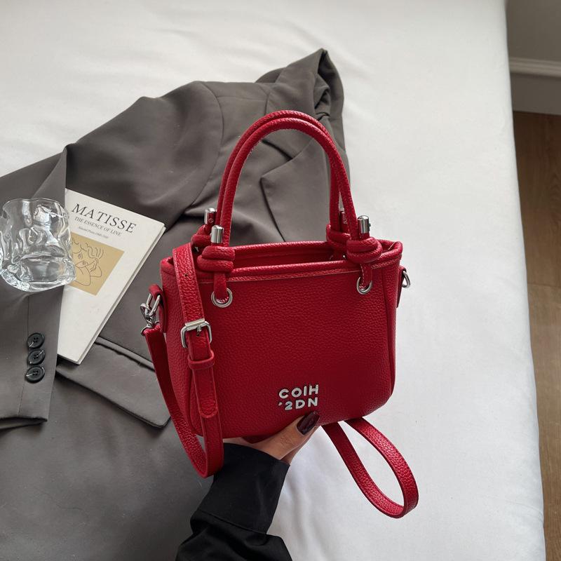 New Foreign Trade Dopamine Fresh and Fashionable Portable Bucket Bag Light Luxury Shoulder Messenger Bag Female Versatile