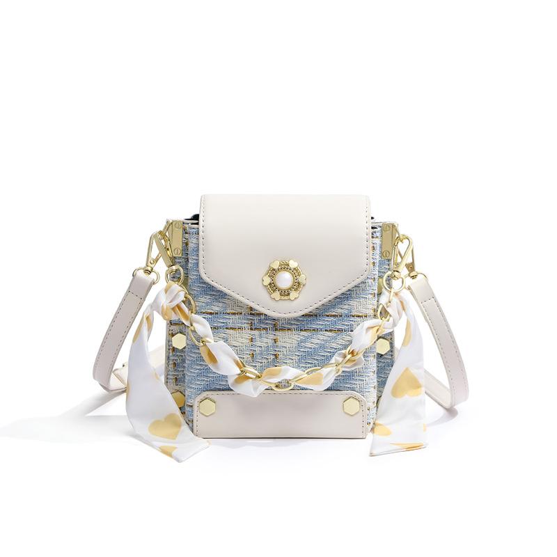 

Bag spring and summer new messenger bag bucket bag underarm mini chain small bag premium leather women s bag