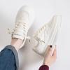 Height-increasing Thick Baseplate Shoes Women's Low-top Shoes Simple and Versatile Casual and Lightweight Bread Shoes White Shoes 2