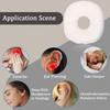 Ear Piercing Pillow For Side Sleepers O Shaped Ear Guards Pillow With Ear Hole For Home Travel For Pain Ear Pressure Sores