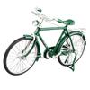 Retro Bicycles Model Ornament Nostalgic Design Miniature Bike Figurine for Living Room Bookcase and Desktop Decoration